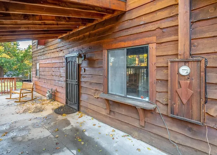 Cozy Cabin With Hot Tub-Ac-Lake Access-Fire Pit-Ev-Bbq-Fire Pit